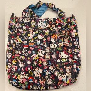 Jujube x hello kitty tote bag